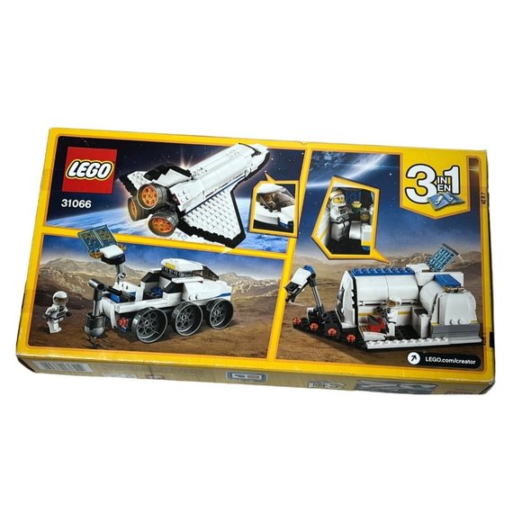 LEGO Space Shuttle Explorer 31066 Creator 3 in 1 building set 285pc retired seal - Picture 3 of 6